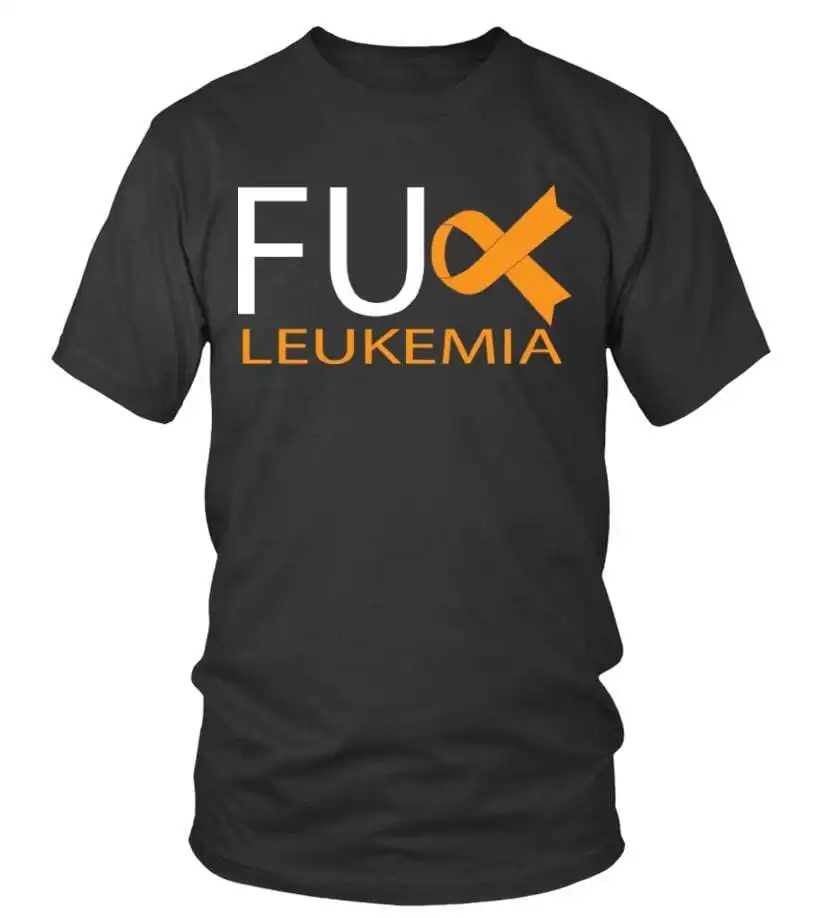 Новинка Fu Leukemia Graphic унисекс Классическая футболка для взрослых винтажная