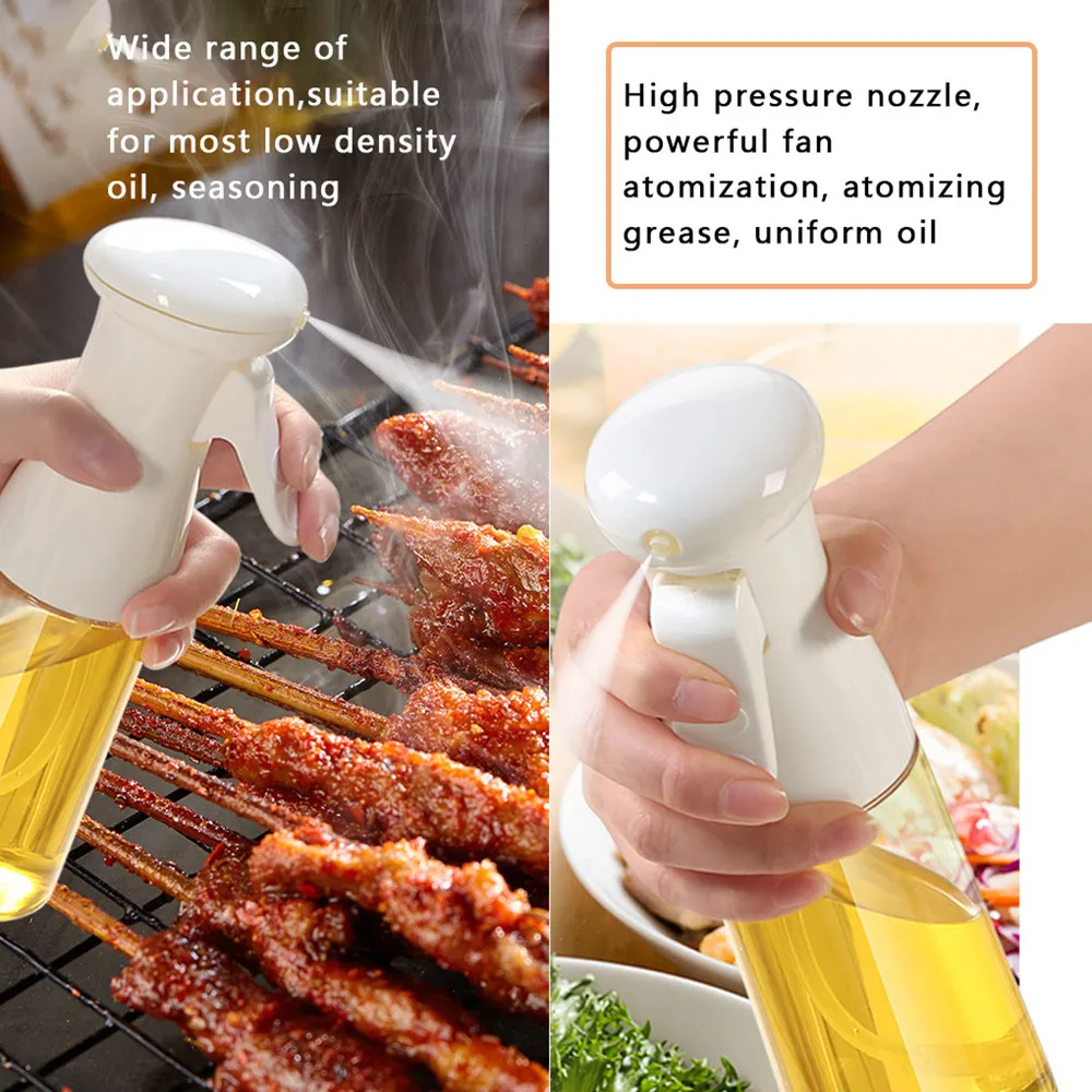 

Vinegar Mist Sprayer Barbecue Spray Bottle for Kitchen Cooking BBQ Grilling 210ml Oil Spray Bottle Gravy Boats Cooking Baking