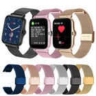 Сменный ремешок для смарт-часов COLMI P8 Plus GT, аксессуары, металлический ремешок для COLMI P12 P10 P9 V31 V23 Pro COLMI P8 Pro, браслет