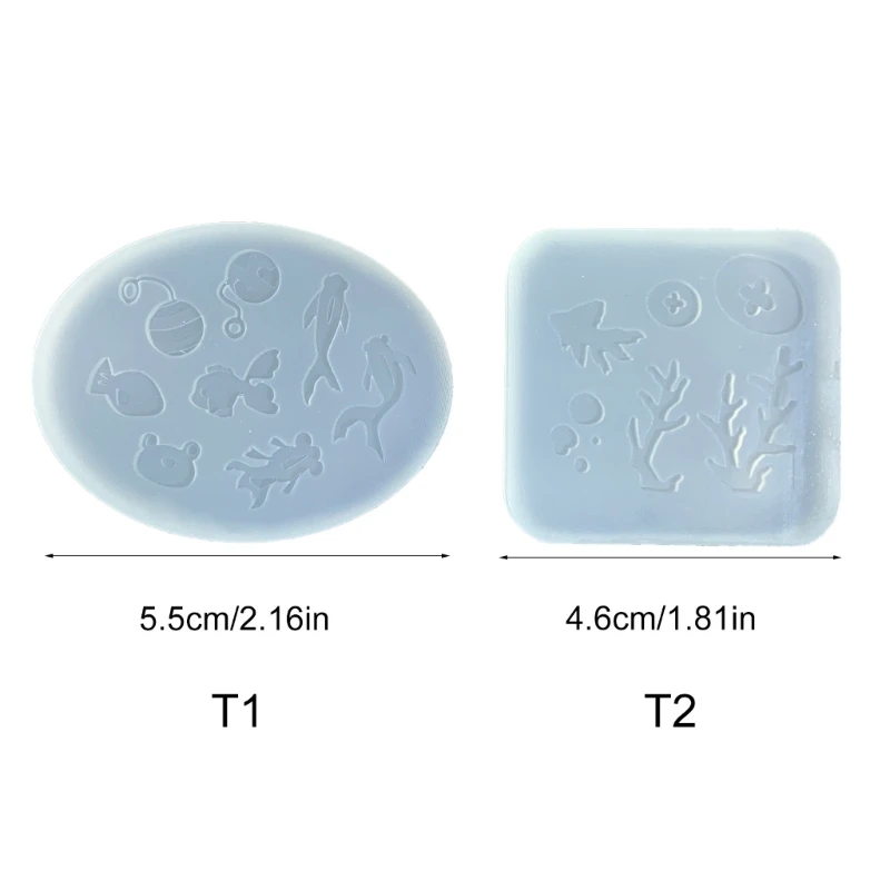 Силиконовая форма для изготовления ювелирных изделий ручной работы в виде