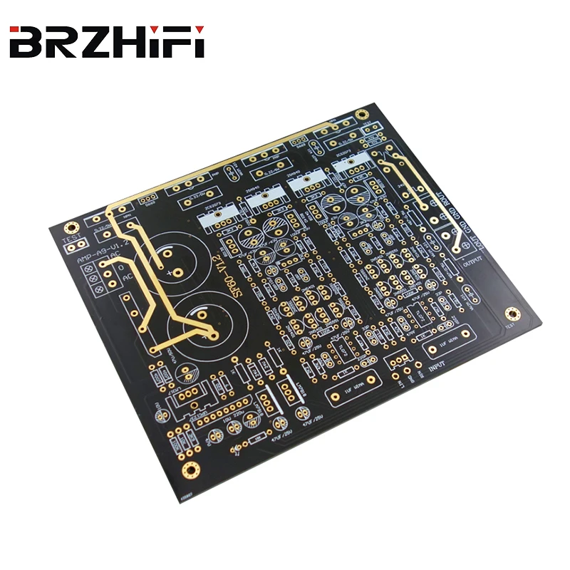 Фото Завод BRZHIFI предлагает комплект усилителя мощности M4 Reference British Sugden SF60, плата усилителя 150Вт*2, печатная плата 153*128 мм. №2