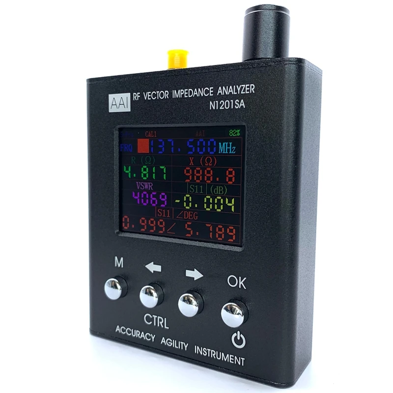 Векторный анализатор импеданса функция калибровки зарядки через USB ANT SWR тестер