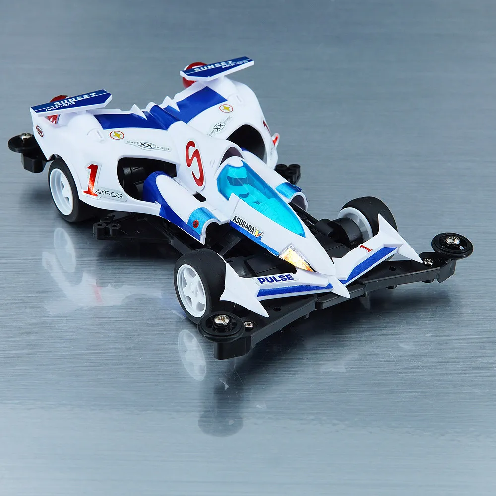 Фото Jiepin Mini 4WD High Intelligence Formula SXX Chassis New Asurada AKF-O/G №2