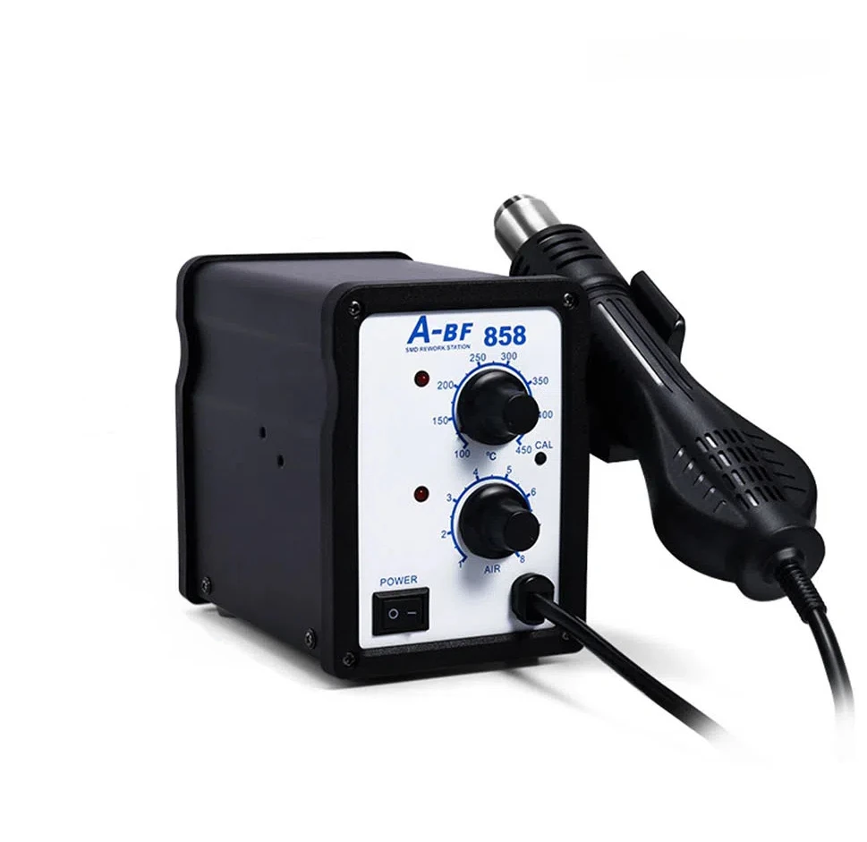Цифровой дисплей A-BF 858 безсвинцовый стол для сварки горячим воздухом