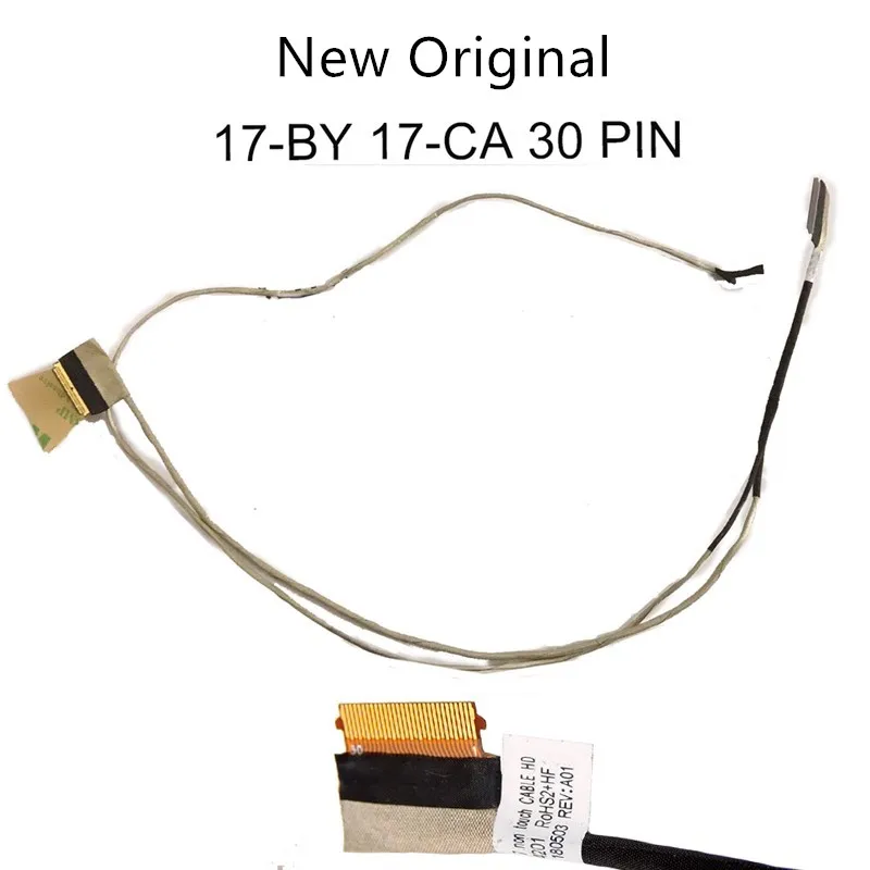 

New Computer cables LVDS LCD cable for HP 17 BY by0062st 17 CA ca0010nr L22519 001 Harry Potter17 LVD line 30 pins 6017b0974201
