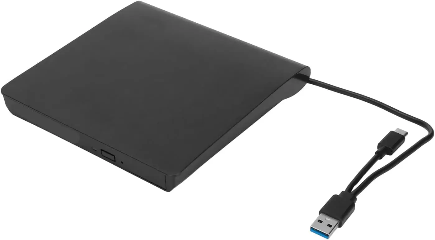

Unidade de DVD externa para notebook portátil de 5 Gbps leitor de unidade óptica USB 3.0 SATA DVD RW modo de suspensão de e