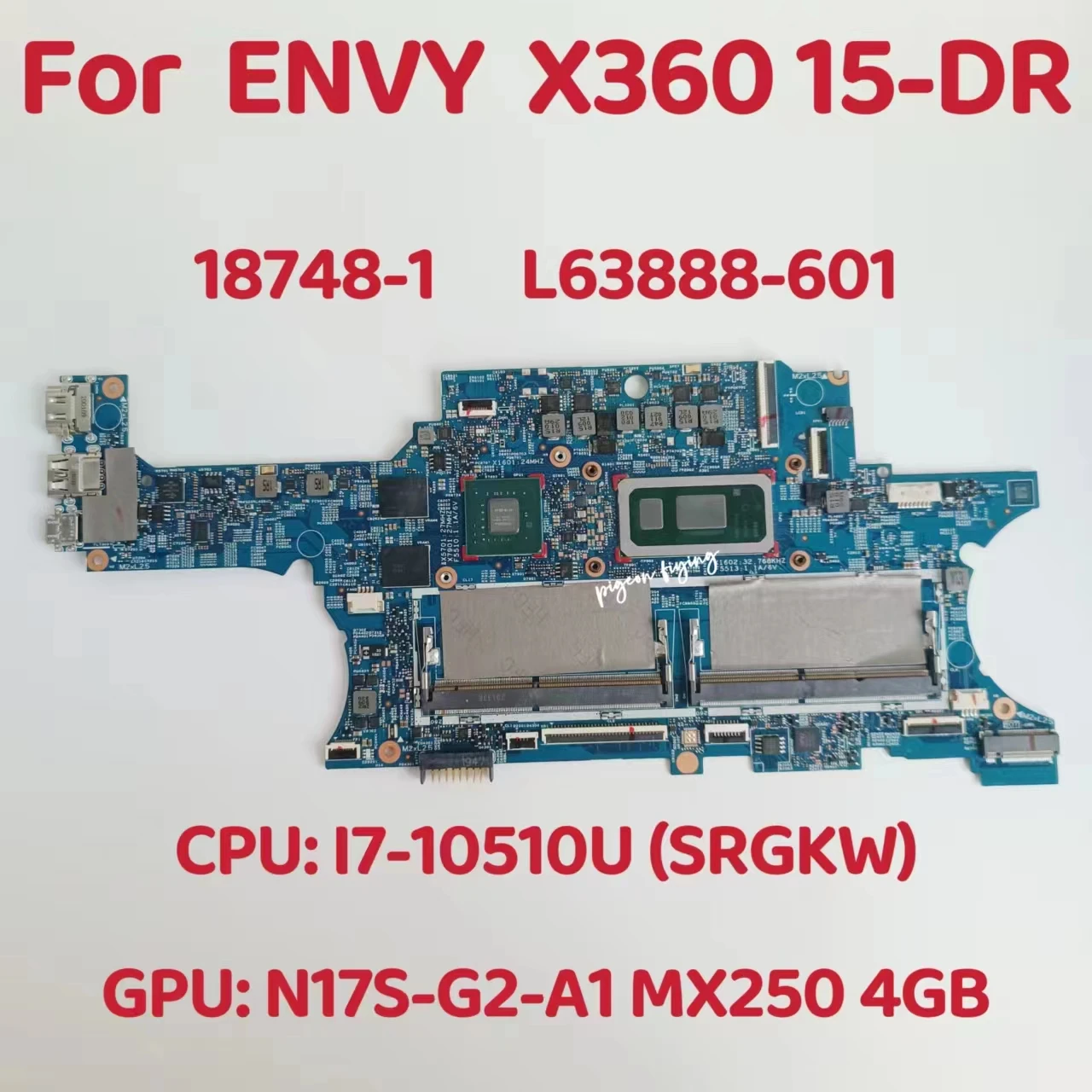 

Материнская плата для ноутбука HP ENVY X360, 15-DR, 18748-1