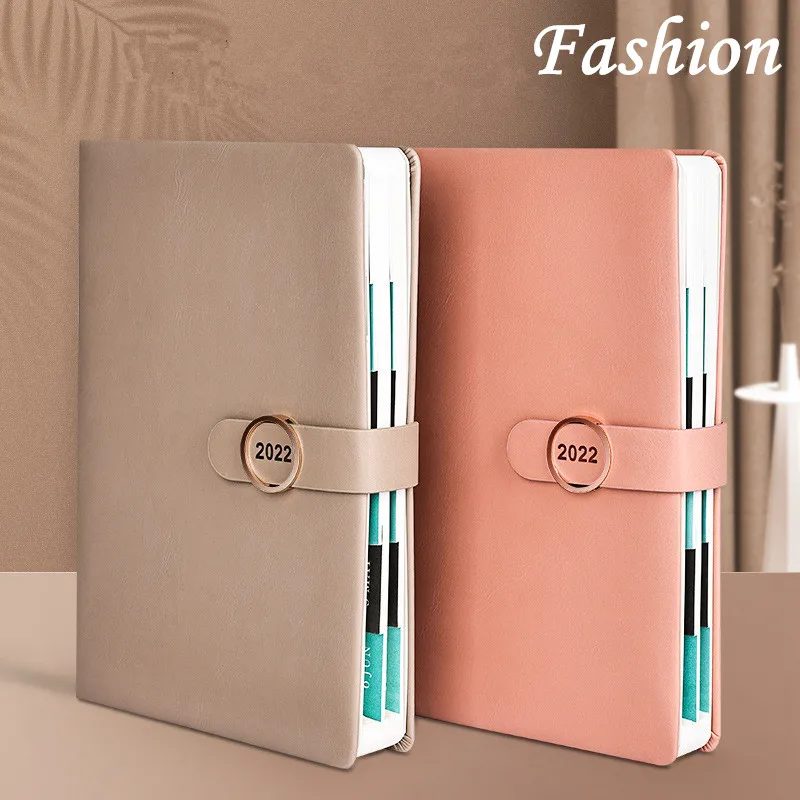 

2022 400 Pages A5 Schedule Planner Notebooks for Teacher Gifts New Fashion Journal Notebook for School Office Meeting Supplies