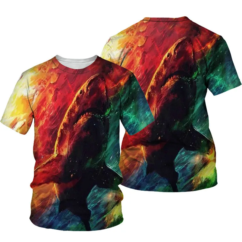 

2022 Men and Women New Summer Pattern 3D Printed T-Shirt Men and Women O Neck Streetwear Top Short Sleeve 3D Style Casual T-Sh