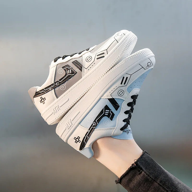 

2022 New Fashion Game Print Female Sneakers Casual Patchwork Woman Vulcanize Shoes Individual Ladies Footwear Zapatillas Mujer