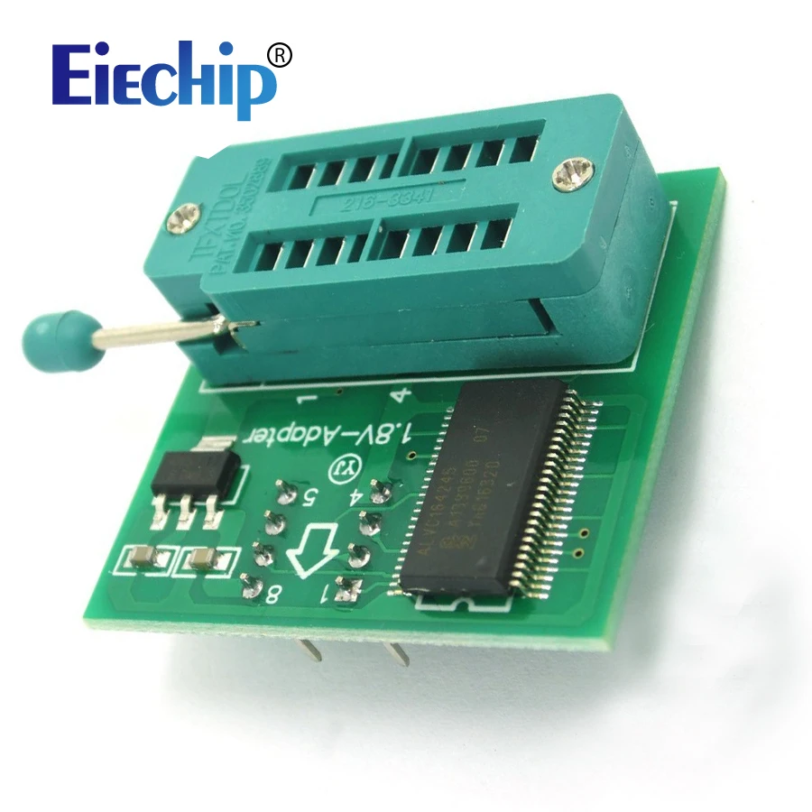 Адаптер 1,8 в для Iphone или материнской платы 1,8 в SPI Flash SOP8 DIP8 W25 MX25 использование на программаторе TL866CS TL866A EZP2010 EZP2013 CH341