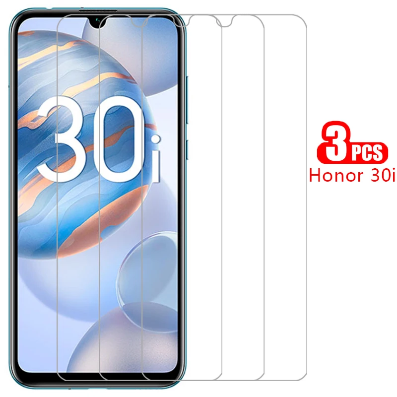 

protective tempered glass for huawei honor 30i screen protector on honor30i 30 i i30 film 9h huawey huwei hawei honer onor honr