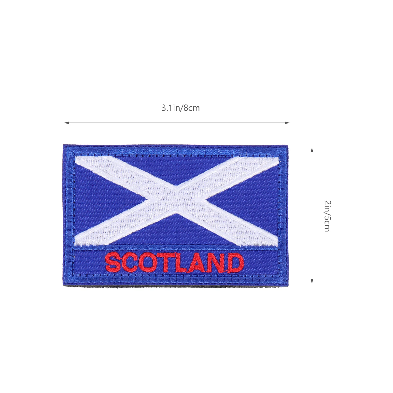 Вышитые нашивки с аппликацией Пришивные униформы шотландские наклейки удобный