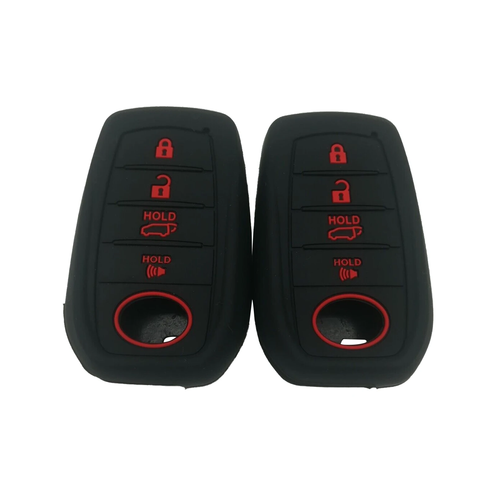 

Key Case Decorate Smart Key Remote Control Car Accessories Silica Gel For Toyota LandCruiser Venza RAV4 2022 Toyota Tundra