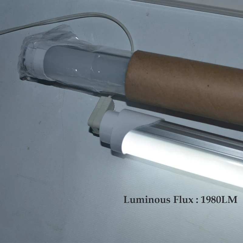25 шт. светодиодных ламп T8 длиной 2 фута и 4 фута (1200 мм), 20 Вт, AC85V-285V, G13, сверхъяркие, 3000K4000K, SMD2835. (art.: 3920d8d0725ca) - 3920d8d0725ca