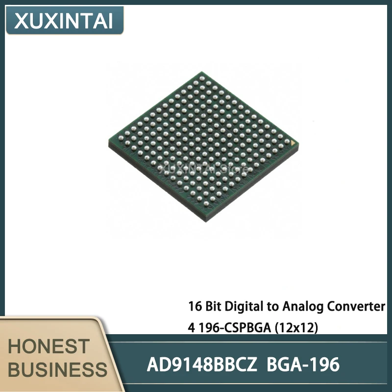 

5Pcs/Lot AD9148BBCZ AD9148 16 Bit Digital to Analog Converter 4 196-CSPBGA (12x12)