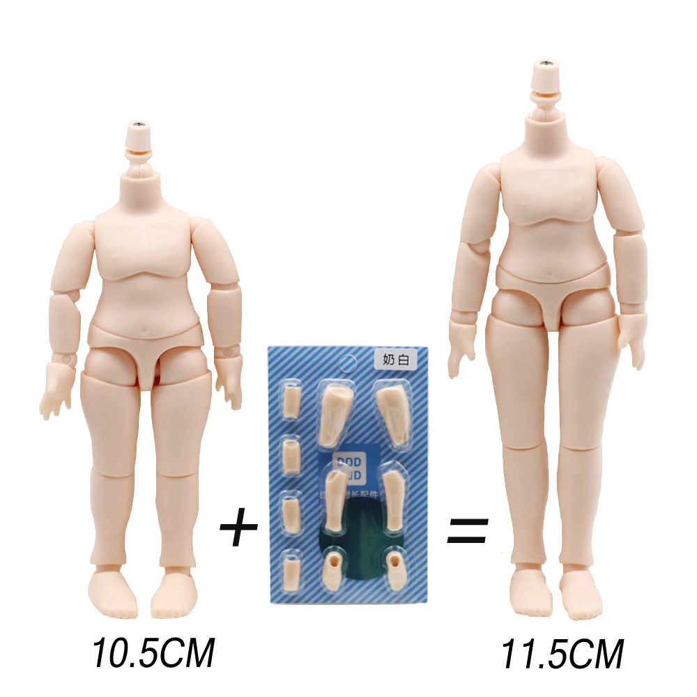 Obitsu 11 см кукла игрушки DOD тело подходит для головы ГСК 1/12 bjd ob11 BJD Кукла Детская