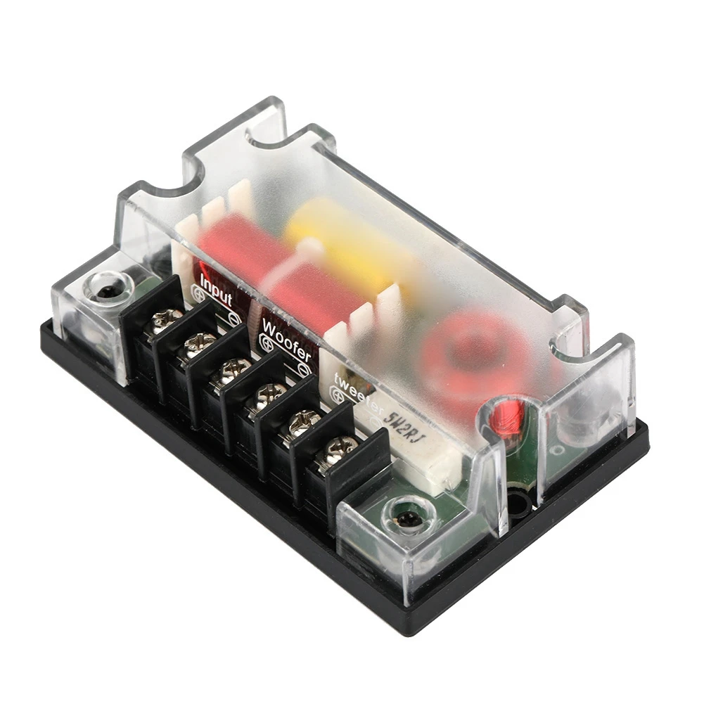 

2 Way Car Audio Frequency Divider Speaker Sound Filter Auto Accessories