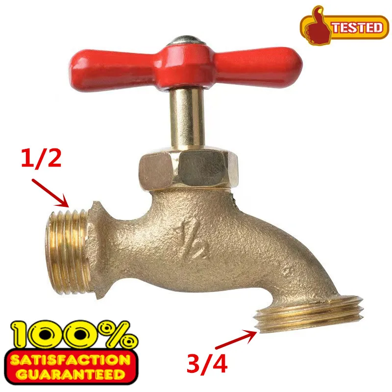 

S144 engineering 1/2" washing machine brass tap faucet bibcock garden tap single cold