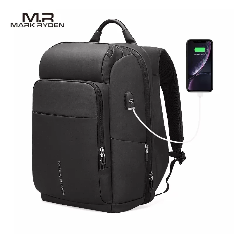 

Мужской многофункциональный рюкзак Mark Ryden, вместительная Водонепроницаемая дорожная сумка для ноутбука 15,6 дюйма с USB-зарядкой,