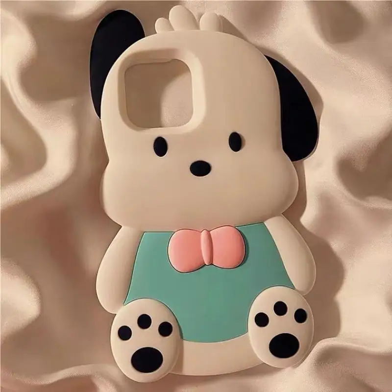 

Sanrio Cinnamoroll понравико кавайный мультяшный чехол для телефона Iphone 11 12 13 14 Pro Max милый аниме защитный чехол подарок для девочек