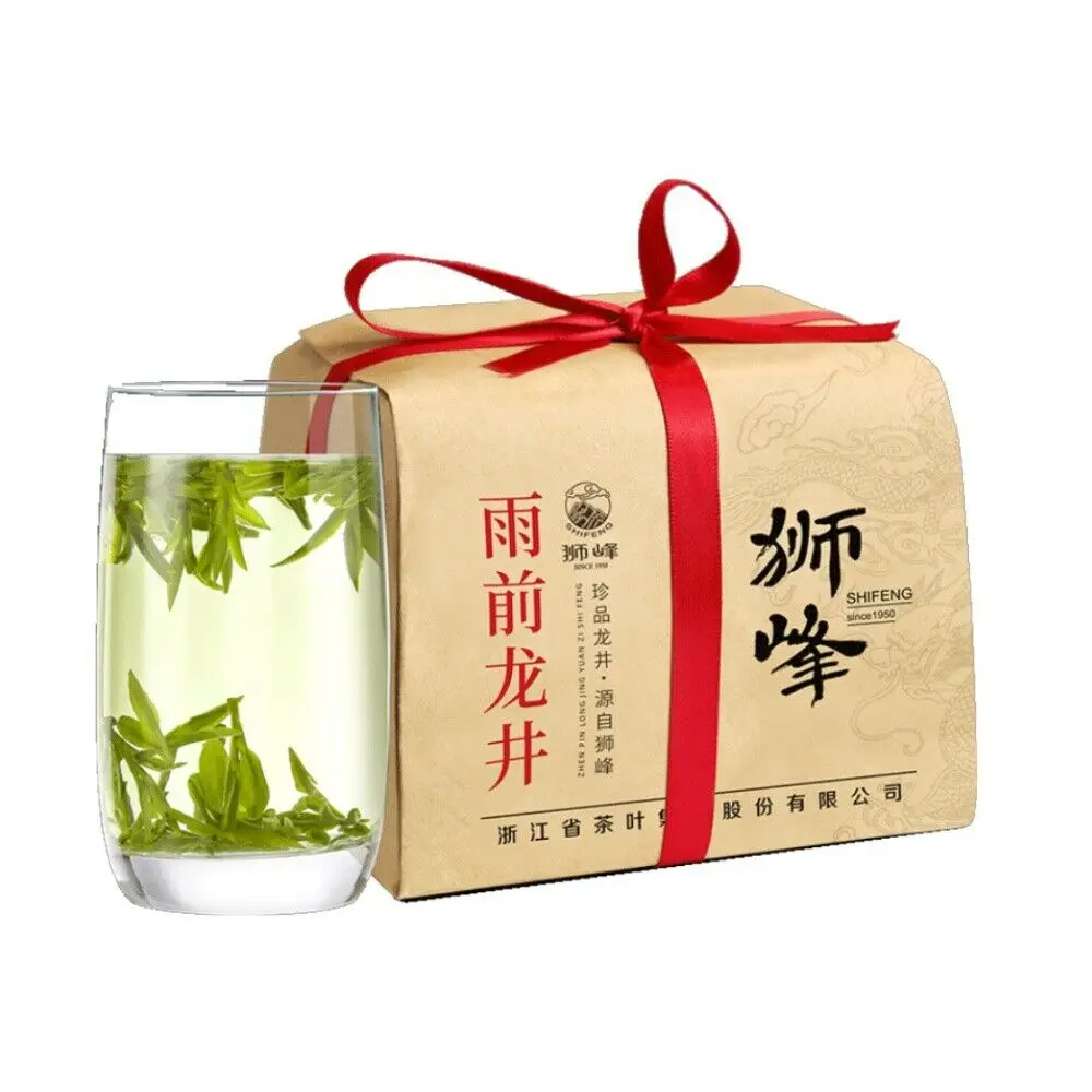 

2022 Shi Feng West Lake Longjing Dragon Well Tea Without Teapot Xihu Long Jing Green Tea West Lake Longjing No Tea Pot 250g