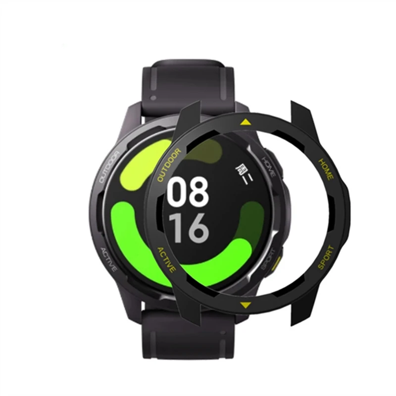 Защитный чехол для Xiaomi Watch S1 Active Smart защитная рамка бампер Mi цветной 2 Жесткий ПК -