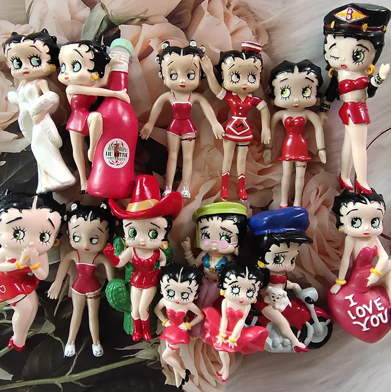 NJ Croces ретро ностальгия Бетти боп кукла 80 Коллекционная Фигурка настольное