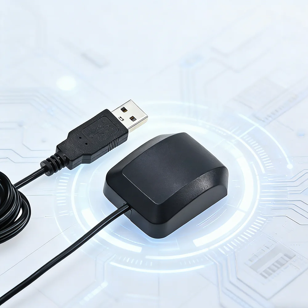 Фото QUESCAN UBX-M9140-KA M9 USB GPS GLONASS Galileo BeiDou Антенный приемник для Windows Android USB M9N GPS GNSS 25Гц USB NMEA RTCM №2