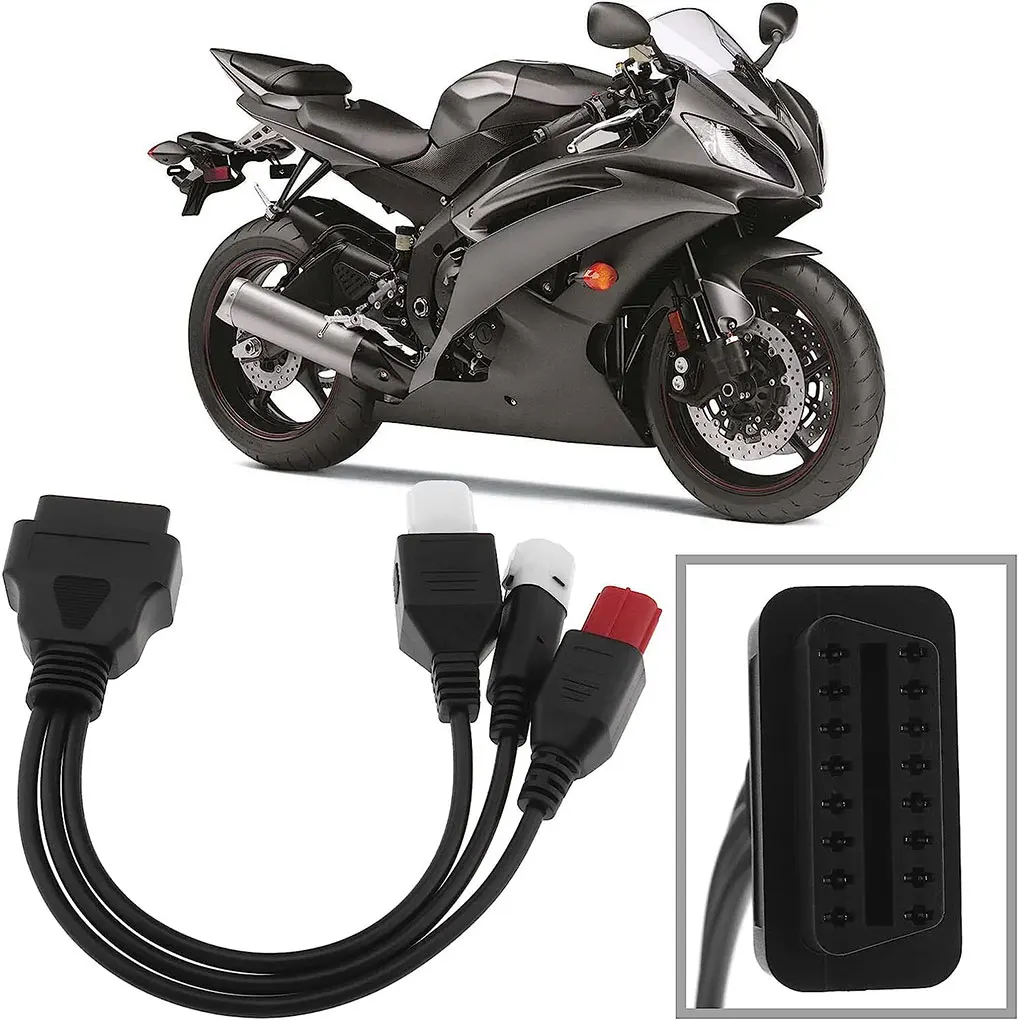 

OBD Diagnostics Cable For Motorcycles - Effortlessly Read And Clear Fault Codes You Are Able To Read And Clear Fault