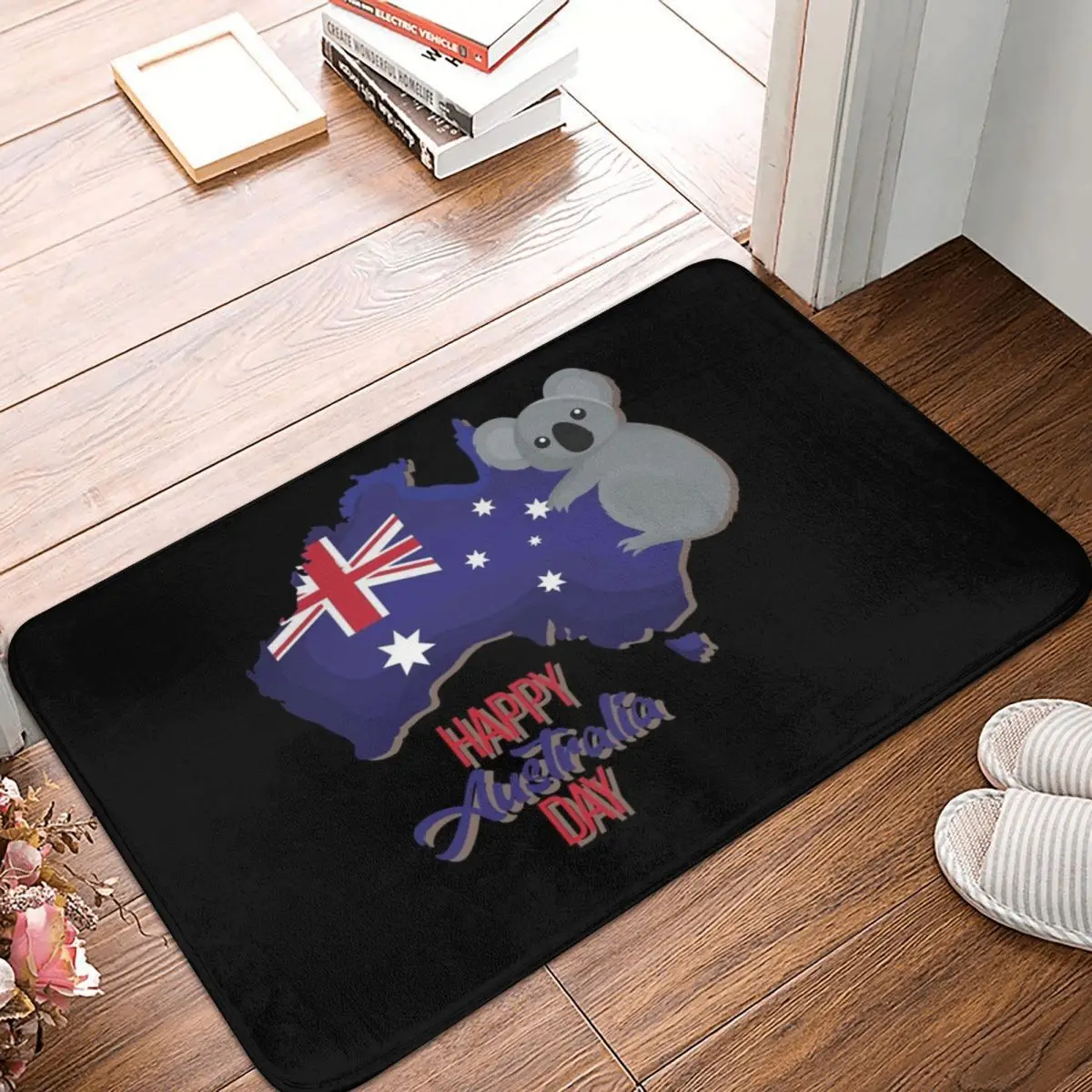 

Противоскользящий ковер с животными для входа в гостиную или кухню