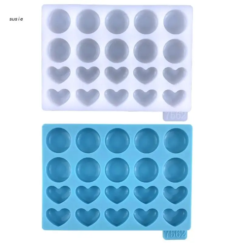 

Круглые формы для подвесок в форме сердца X7YA, формы для брелоков, глиняная форма, инструменты для самостоятельного изготовления ювелирных и...