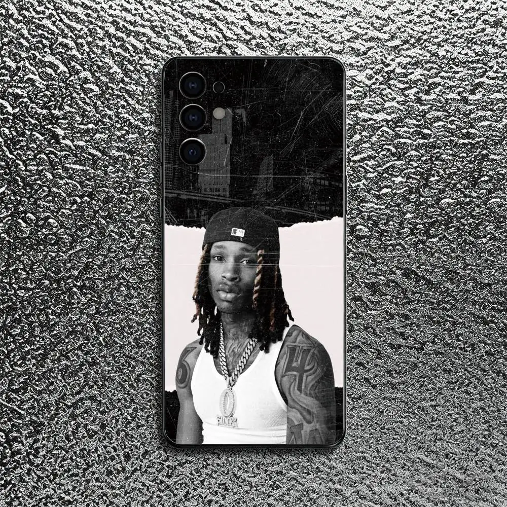 Фото Чехол для телефона R-Raper K-King Von, черный, силиконовый, мягкий, для Samsung S25, S24, S21, S22, S23, S30, Ultra, S20, Plus, Fe, Lite №4