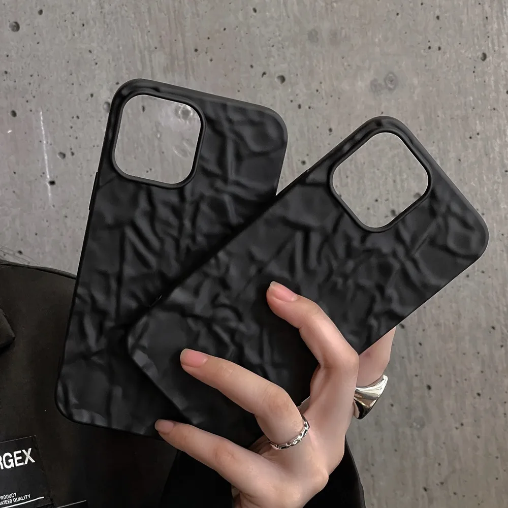 Модный флип-чехол для iPhone 13 14 11 12 Pro Max Mini XR X XS 7 8 Plus SE 3D складки противоударный