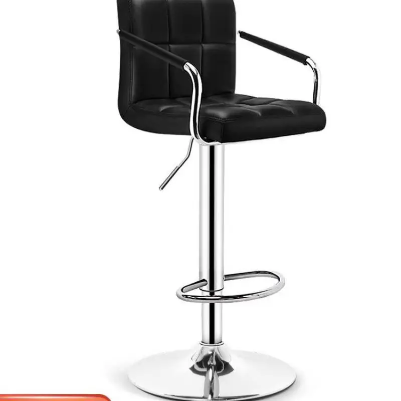 Барный стул на спине высокий современный простой барный подъемный переднюю