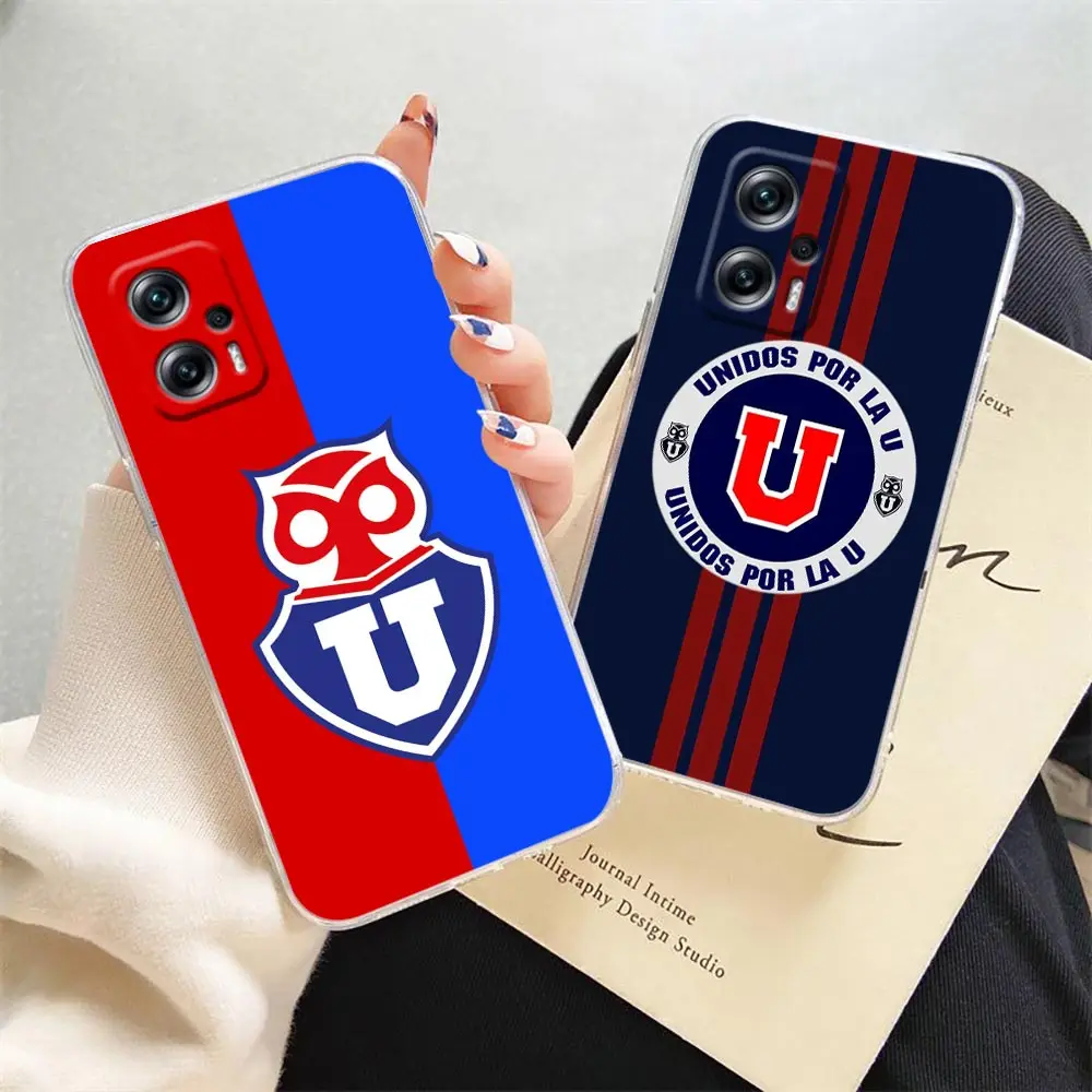 

Luxury University Of C-Chile Logo Clear Phone Case For Redmi Note 11 11T 10S 10 9 4G 9S 8 12 10C 9T 9A K40 Pro Plus 5G Case
