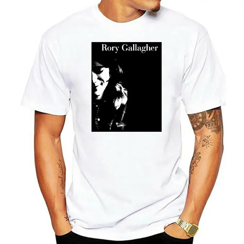 

New Rory Gallagher Blues Rock Musician Men's Black T-Shirt Size S To 3XL TEE Shirt Style Round Funny