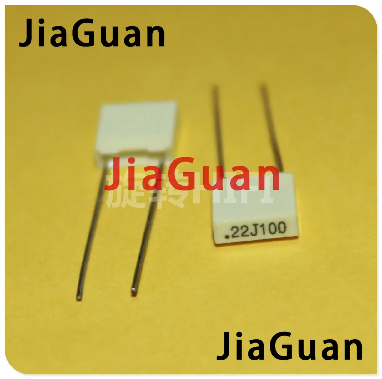 

50PCS AV R82 0.22UF 100V 5% P5MM copper film capacitor KEMET 224/100V MKT 220NF Arcotronics RSB 0.22uF/100V 224J100
