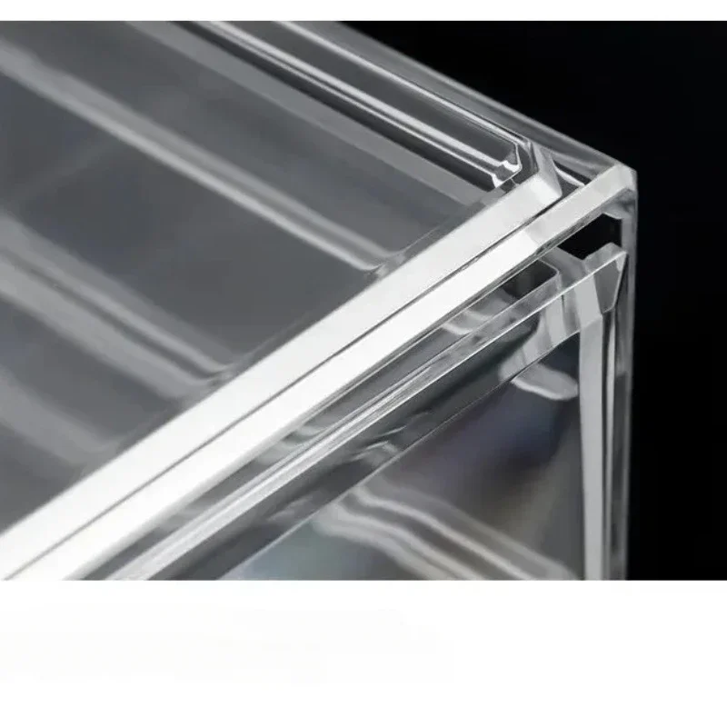 Коробки для хранения косметики акриловые прозрачные ящики стильные органайзеры