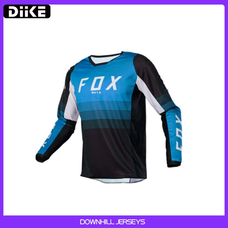 

2022 Motocross Jersey Mtb Downhill Jeresy Fxr Cycling Mountain Bike DH Maillot Ciclismo Hombre Quick Dry Jersey bat Fox Jersey