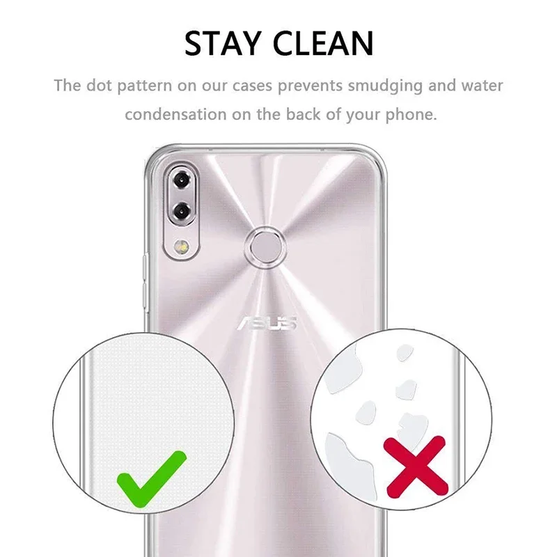 Оригинальные прозрачные чехлы из ТПУ для Asus ZenFone 5 Z zs620kl ze620kl ZB663KL мягкий