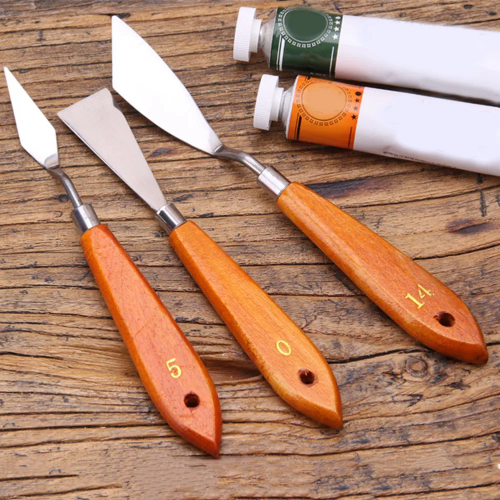 

Скребок для рисования многоразовый из нержавеющей стали, 3 шт.