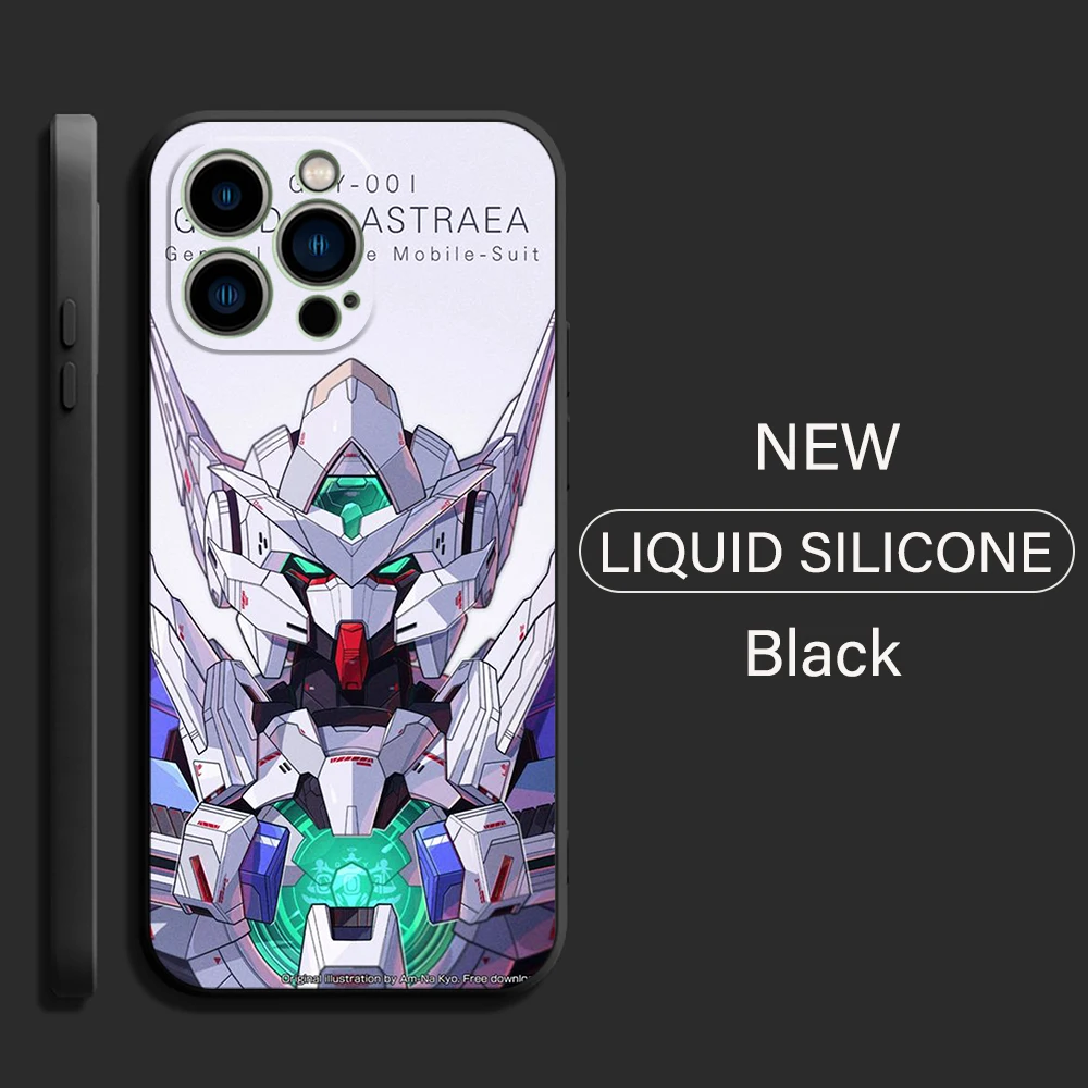 mobile suit gundam phone case for funda iphone 13 12 11 pro max mini x xr xs max 6 6s 7 8 plus coque soft celular free global shipping