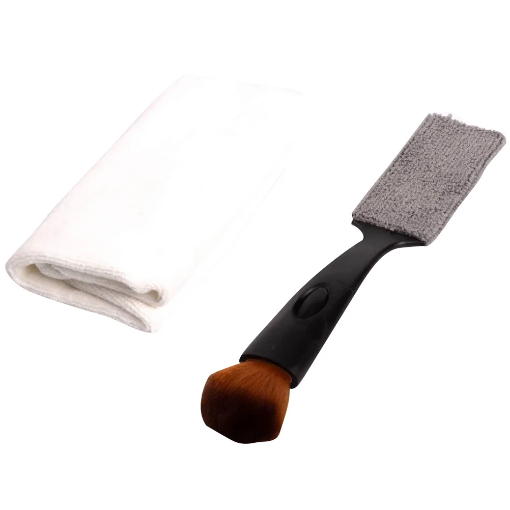 

1pc Practical Car Interior Cleaning Brush Replaceable Double End Duster Cleaner