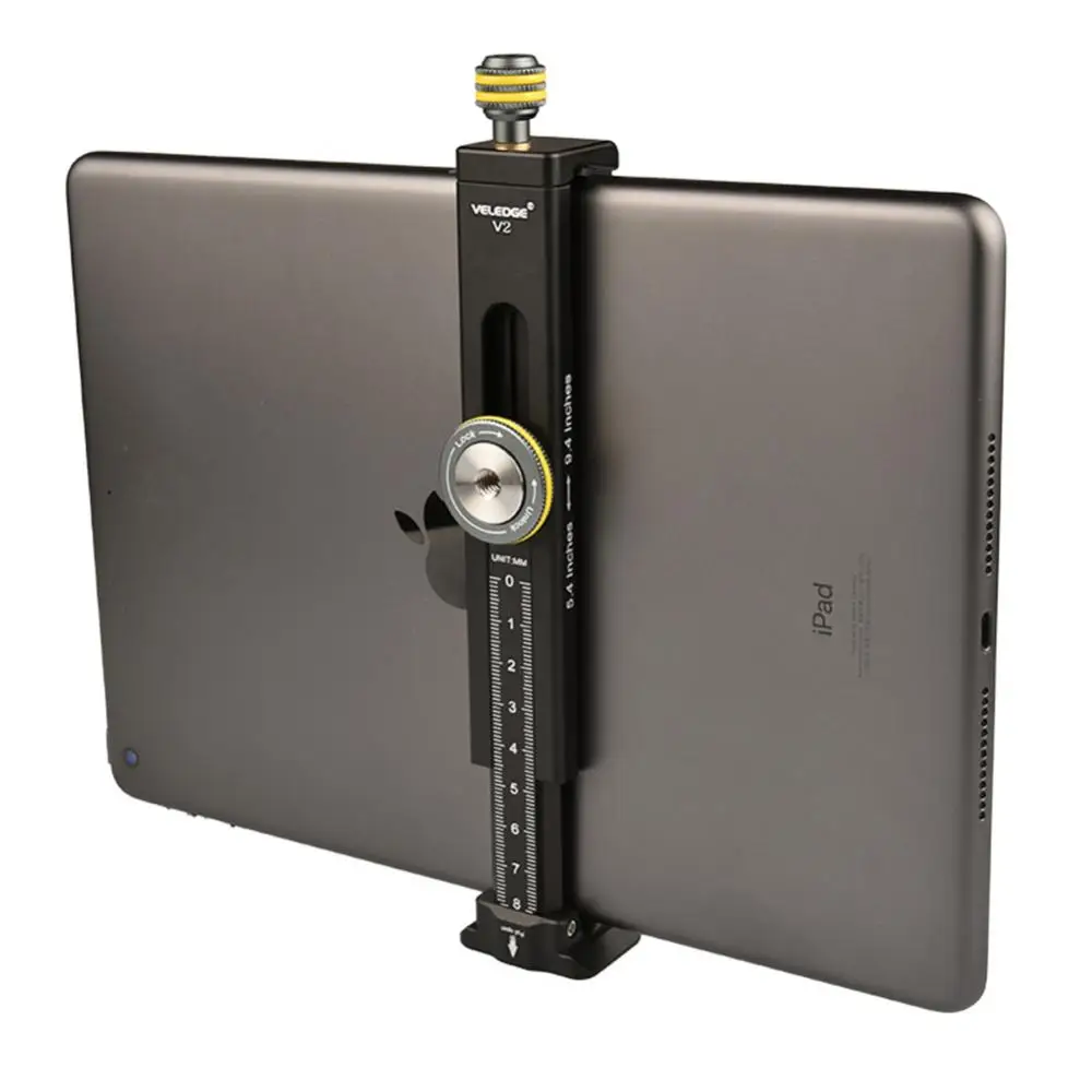 

Универсальная подставка из алюминиевого сплава, держатель планшета, легкая установка, кронштейн для штатива, держатель V2