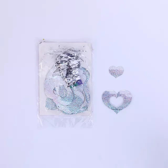 

Red Heart Laser Sequined Rain Balloon Pendant Romantic Wedding Room Birthday Party Decoration Balloon Accessories