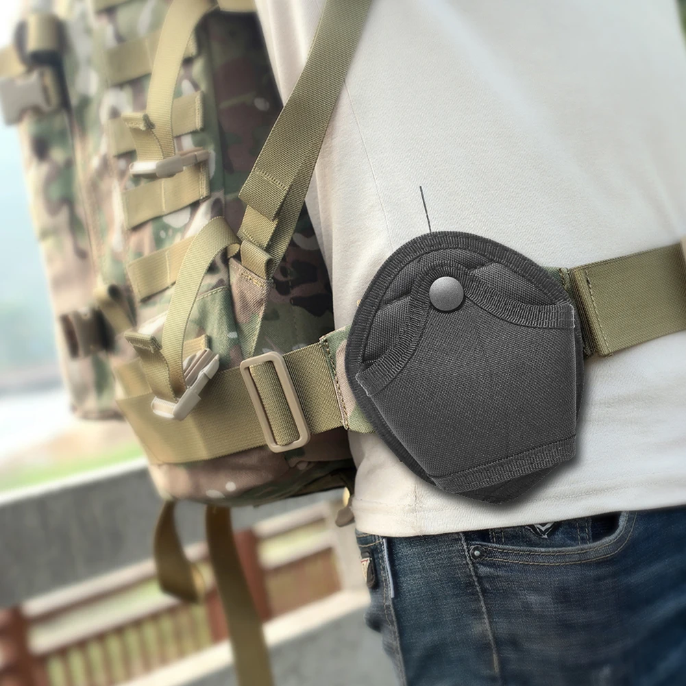 

Nylon Handcuff Holder Bag Multi-function Sports Waist Case Pouch for Hunting Family Outdoor Camping Accessories
