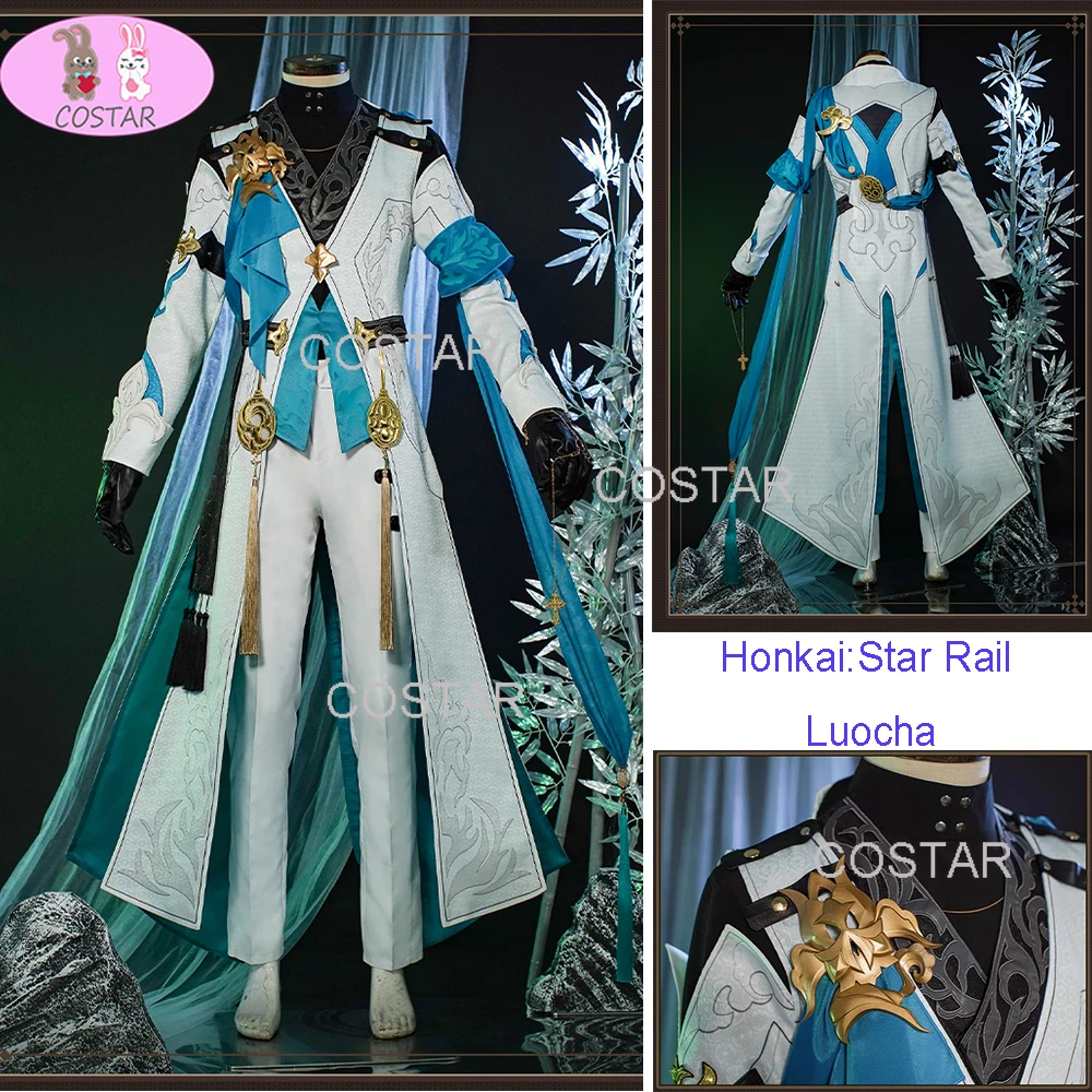 

COSTAR Game Honkai:Star Rail Luocha Ancient Customs Cosplay Costume Halloween Outfits Game Clothing Men Clothing