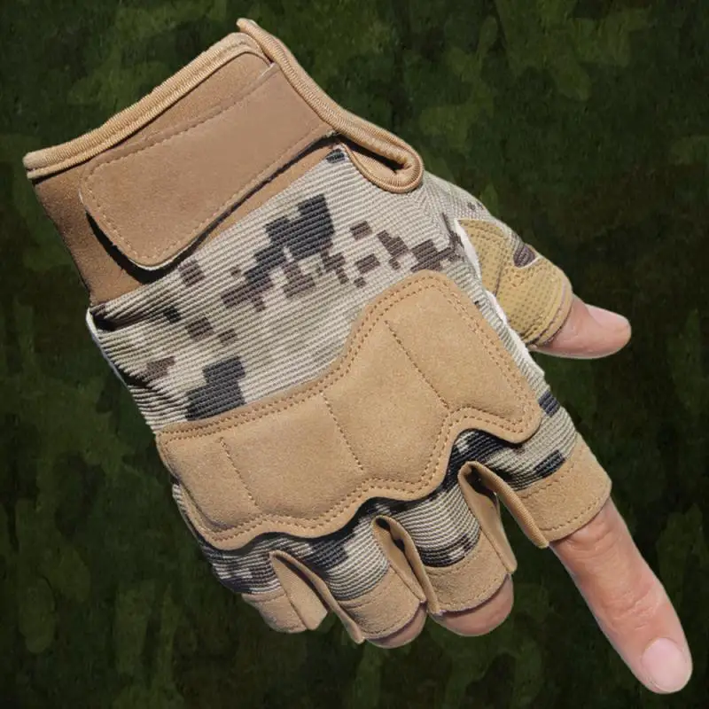 

Outdoor Tactical Gloves Military Army Shooting Cutproof Gloves Anti-Slip Sports Breathable Sweat Cycling Gloves Bike Equipment