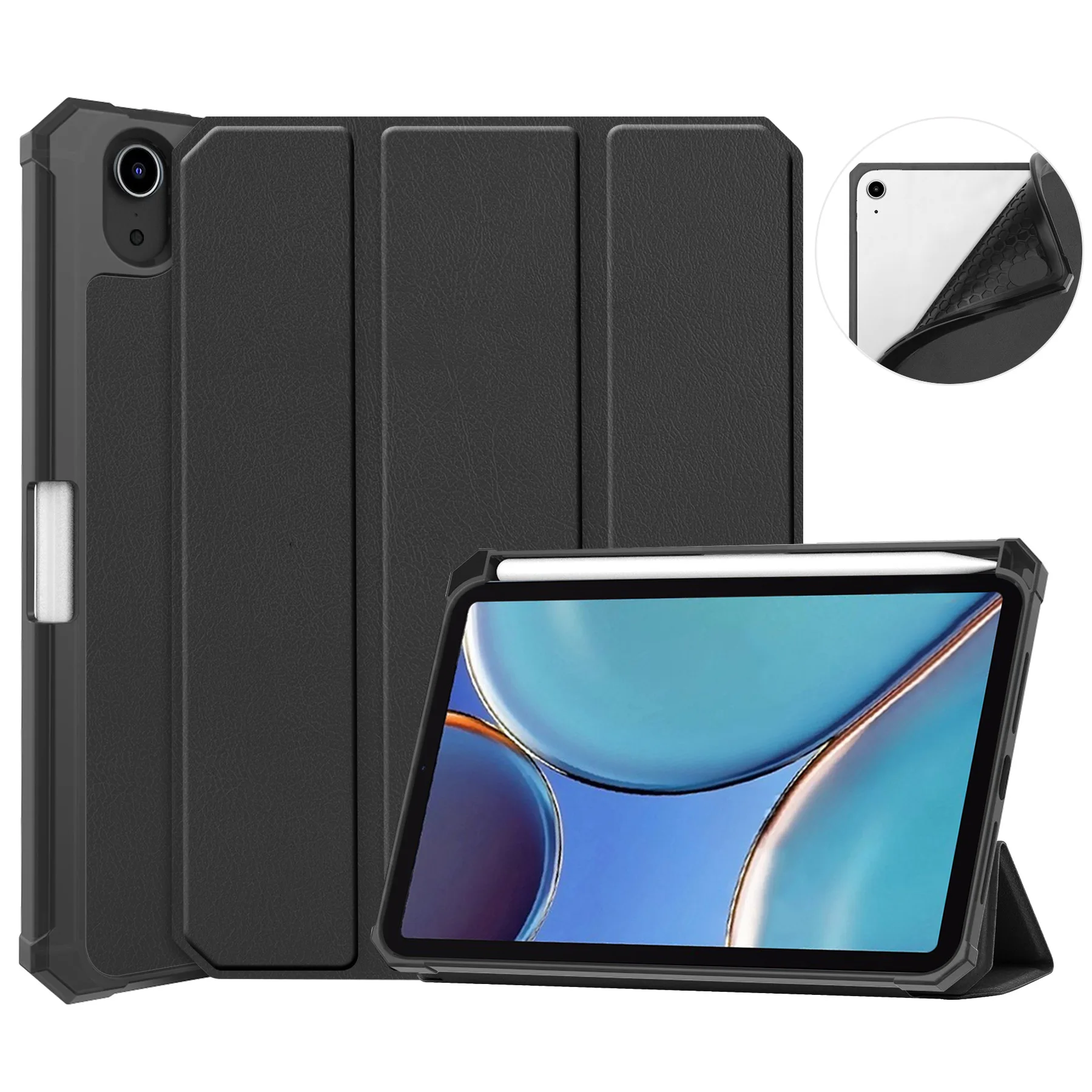 

All-inclusive Protective Back Cover for 2021 New Ipad Mini6 Tablet Case Mini 6 Shockproof Shell Sleeve with Pen Slot Sleeve